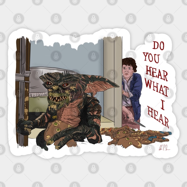 Gremlins: Get Out of My Kitchen Sticker by 51Deesigns